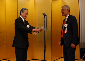 岡野相談役へ贈る言葉